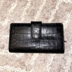 Large Black Wallet